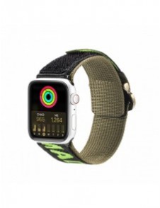 Dux Ducis-rem (utomhusversion) Apple Watch Ultra Strap, SE, 9, 8, 7, 6, 5, 4, 3, 2, 1 (49, 45, 44, 42 mm) Nylonbandsarmband S