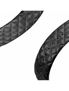 Dux Ducis Strap Läderklocka 7 Band 7/6/5/4/3/2 / SE (41/40 / 38mm) Armband Armband Äkta Läder Armband Svart (Enland Version)