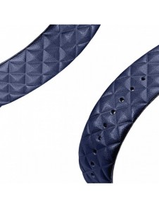 Dux Ducis Armband Läderklocka 7 Band 7/6/5/4/3/2 / SE (41/40 / 38mm) Armband Armband Äkta Läder Armband Blå (Enland Version)