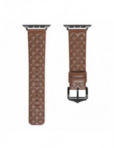 Dux Ducis Strap Läderklocka 7 Band 7/6/5/4/3/2 / SE (41/40 / 38mm) Armband Armband Äkta Läder Armband Brun (Enland Version)