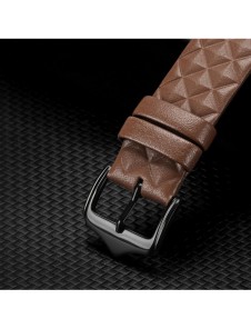 Dux Ducis Strap Läderklocka 7 Band 7/6/5/4/3/2 / SE (41/40 / 38mm) Armband Armband Äkta Läder Armband Brun (Enland Version)
