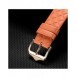 Dux Ducis Armband Läderklocka 7 Band 7/6/5/4/3/2 / SE (41/40 / 38mm) Armband Armband Äkta Läder Armband Orange (Enland Versio
