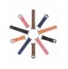 Dux Ducis Armband Läderklocka 7 Band 7/6/5/4/3/2 / SE (45/44 / 42mm) Armband Armband Äkta Läder Armband Orange (Enland Versio