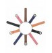 Dux Ducis Strap Läderklocka 7 Band 7/6/5/4/3/2 / SE (45/44 / 42mm) Armband Armband Äkta Läder Armband Röd (Enland Version)