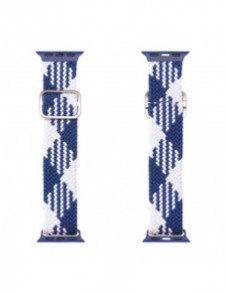 Dux Ducis Strap Watch 7 Band 7/6/5/4/3/2 / SE (41/40 / 38mm) Armband Armband Armband Blå/Vit (blandningsversion)