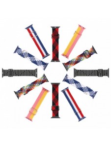 Dux Ducis Strap Watch 7 Band 7/6/5/4/3/2 / SE (41/40 / 38mm) Armband Armband Armband Blå/Vit (blandningsversion)