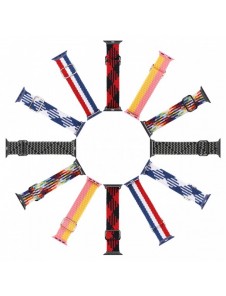 Dux Ducis Strap Watch 7 Band 7/6/5/4/3/2 / SE (41/40 / 38mm) Armband Armband Armband Blå/Vit (blandningsversion)