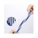 Dux Ducis Strap Watch 7 Band 7/6/5/4/3/2 / SE (41/40 / 38mm) Armband Armband Armband Blå/Vit (blandningsversion)