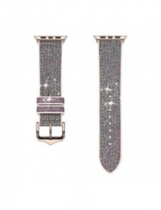 Dux Ducis Strap Watch 7 Band 7/6/5/4/3/2 / SE (45/44 / 42mm) Armband Armband Armband Grön (Sparkle Version)