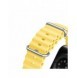 Dux Ducis Strap Watch Armband 9 / 8 / 7 / 6 / 5 / 4 / 3 / 2 / SE (41 / 40 / 38mm) Silikonband Armband Gul (OceanWave Version)