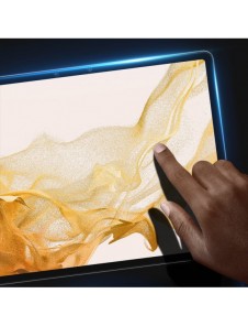 Dux Ducis Tempered Glass 9H bepansrat härdat glas för Samsung Galaxy Tab S8 transparent (väskvänlig)