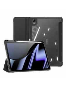 Dux Ducis Toby Armored Flip Smart Case för Oppo Pad med Stylus Hållare Svart
