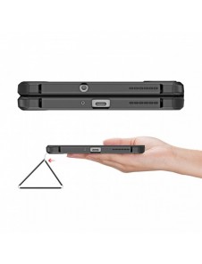 Dux Ducis Toby Armored Flip Smart Case för Realme Pad Mini svart