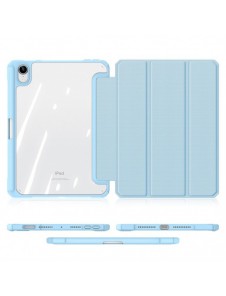 Dux Ducis Toby armored tuff Smart Cover för iPad mini 2021 med hållare för Apple Pencil blå