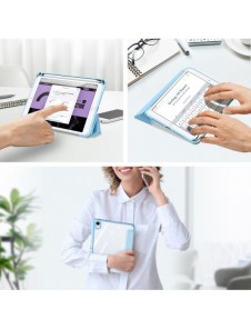 Dux Ducis Toby armored tuff Smart Cover för iPad mini 2021 med hållare för Apple Pencil blå