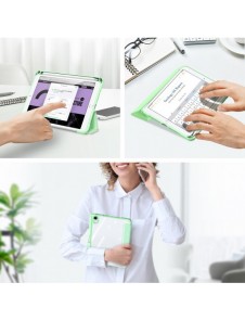 Dux Ducis Toby armored tuff Smart Cover för iPad mini 2021 med hållare för Apple Pencil grön