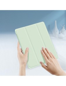 Dux Ducis Toby armored tough Smart Cover för iPad Pro 11'' 2021 med en hållare för Apple Pencil grön