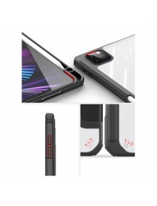 Dux Ducis Toby armored tough Smart Cover för iPad Pro 11'' 2021 med en hållare för Apple Pencil grön