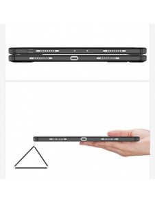 Dux Ducis Toby armored tough Smart Cover för iPad Pro 11'' 2021 med en hållare för Apple Pencil grön