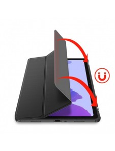 Dux Ducis Toby armored tough Smart Cover för Samsung Galaxy Tab A7 10,4'' 2020 med hållare för stylus penna svart