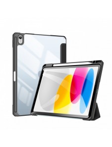 Dux Ducis Toby-fodral för iPad 10.9'' 2022 (10 gen.) skal med plats för Apple Pencil stylus smart skalställ svart