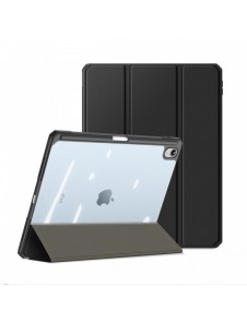 Dux Ducis Toby-fodral för iPad 10.9'' 2022 (10 gen.) skal med plats för Apple Pencil stylus smart skalställ svart