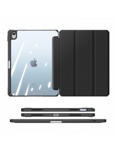 Dux Ducis Toby-fodral för iPad 10.9'' 2022 (10 gen.) skal med plats för Apple Pencil stylus smart skalställ svart