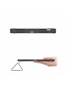 Dux Ducis Toby-fodral för iPad 10.9'' 2022 (10 gen.) skal med plats för Apple Pencil stylus smart skalställ svart