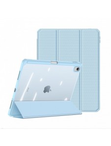 Dux Ducis Toby-fodral för iPad 10,9'' 2022 (10 gen.) skal med plats för Apple Pencil stylus smart skalställ blå