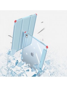 Dux Ducis Toby-fodral för iPad 10,9'' 2022 (10 gen.) skal med plats för Apple Pencil stylus smart skalställ blå