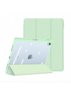 Dux Ducis Toby-fodral för iPad 10,9'' 2022 (10 gen.) skal med plats för Apple Pencil stylus smart skalställ grön