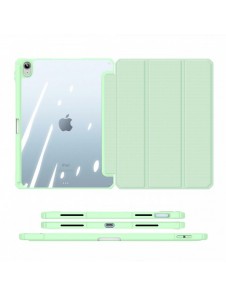 Dux Ducis Toby-fodral för iPad 10,9'' 2022 (10 gen.) skal med plats för Apple Pencil stylus smart skalställ grön