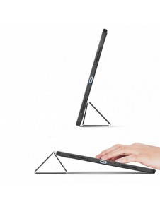 Dux Ducis Toby-fodral för iPad 10,9'' 2022 (10 gen.) skal med plats för Apple Pencil stylus smart skalställ grön
