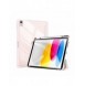 Dux Ducis Toby-fodral för iPad 10.9'' 2022 (10 gen.) skal med pennhållare Apple Pencil smart fodralställ rosa