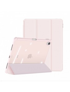 Dux Ducis Toby-fodral för iPad 10.9'' 2022 (10 gen.) skal med pennhållare Apple Pencil smart fodralställ rosa