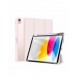 Dux Ducis Toby-fodral för iPad 10.9'' 2022 (10 gen.) skal med pennhållare Apple Pencil smart fodralställ rosa