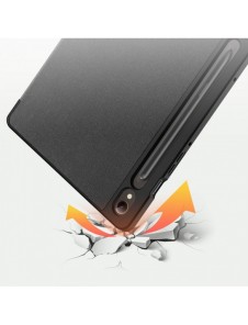 Dux Ducis Toby stylusfodral med smart sovfunktion för Samsung Tab A9 Plus 11" surfplatta - svart