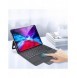 Dux Ducis Touchpad Tangentbordsfodral trådlöst Bluetooth-tangentbord iPad Pro 12,9'' 2018/2020/2021 svart
