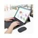 Dux Ducis Touchpad Tangentbordsfodral trådlöst Bluetooth-tangentbord iPad Pro 12,9'' 2018/2020/2021 svart