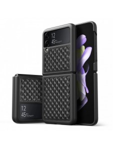 Dux Ducis Venice fodral till Samsung Galaxy Z Flip 4 läderfodral svart