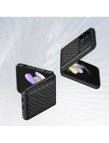 Dux Ducis Venice fodral till Samsung Galaxy Z Flip 4 läderfodral svart