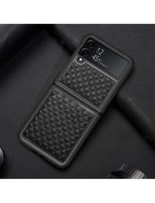 Dux Ducis Venice fodral till Samsung Galaxy Z Flip 4 läderfodral svart