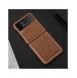 Dux Ducis Venice fodral till Samsung Galaxy Z Flip 4 läderfodral brunt