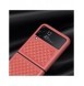 Dux Ducis Venice fodral till Samsung Galaxy Z Flip 4 läderfodral rött