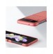 Dux Ducis Venice fodral till Samsung Galaxy Z Flip 4 läderfodral rött