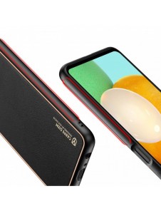 Dux Ducis Yolo elegant skal tillverkat av ekologiskt läder för Samsung Galaxy A13 5G svart