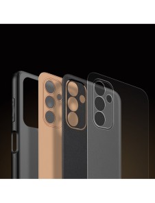 Dux Ducis Yolo elegant skal tillverkat av ekologiskt läder för Samsung Galaxy A13 5G svart