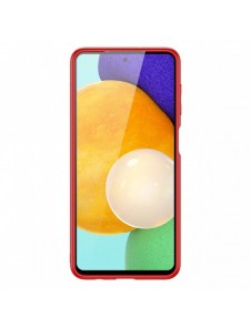 Dux Ducis Yolo elegant skal tillverkat av ekologiskt läder för Samsung Galaxy A13 5G röd