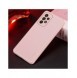 Dux Ducis Yolo elegant skal tillverkat av ekologiskt läder för Samsung Galaxy A53 5G rosa