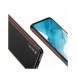 Dux Ducis Yolo elegant skal tillverkat av ekologiskt läder för Samsung Galaxy S22 + (S22 Plus) svart